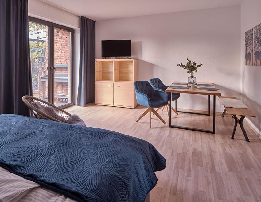 Katarinas House Mit 2 Fewo Stilvoll, Gemuetlich & Zentral Boxspringbett, Parkplatz, Balkon Oder Garten Moers Eksteriør bilde